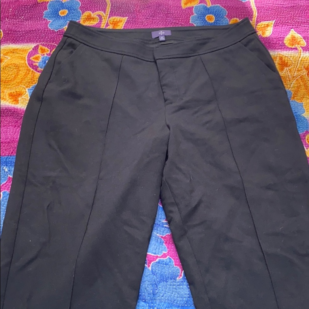 NYDJ ponte knit cropped & cuffed pants size 12